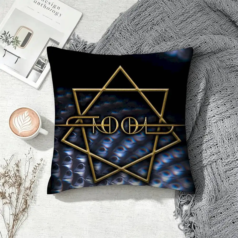 TOOLS Heavy Rock Band  Double-Sided Printed Cushion Cover Bedroom Bedside Sofa Pillow Case