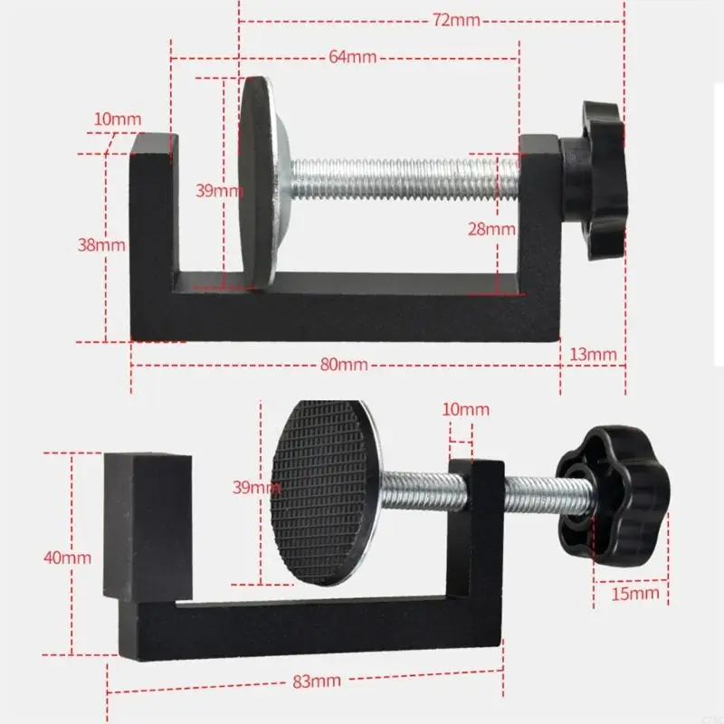 Mercletti C regolabile Facile da usare e trasportare morsetto a portata mano resistente per legno e plastica C7AC