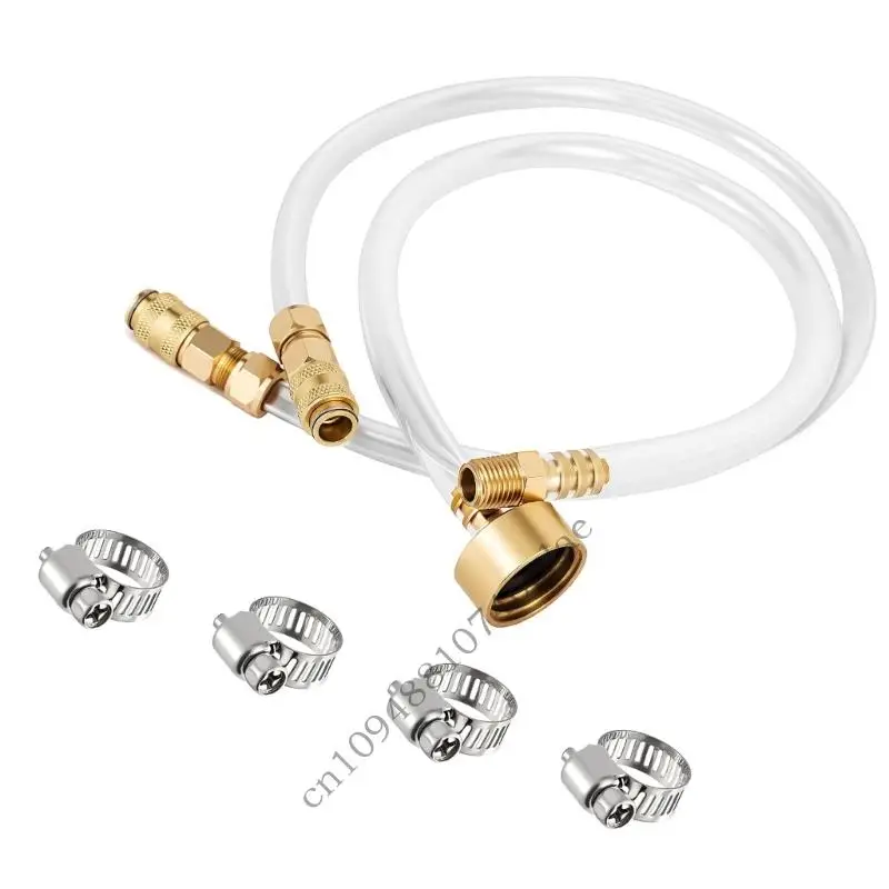 

0XXC Quick Connection Hydraulic Steering Venting Easy Installation Hydraulic Steering Maintenance for Marine Boat