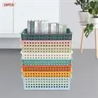 24Pack Classroom Storage Baskets Bins Colorful Plastic Organizer Basket for Home