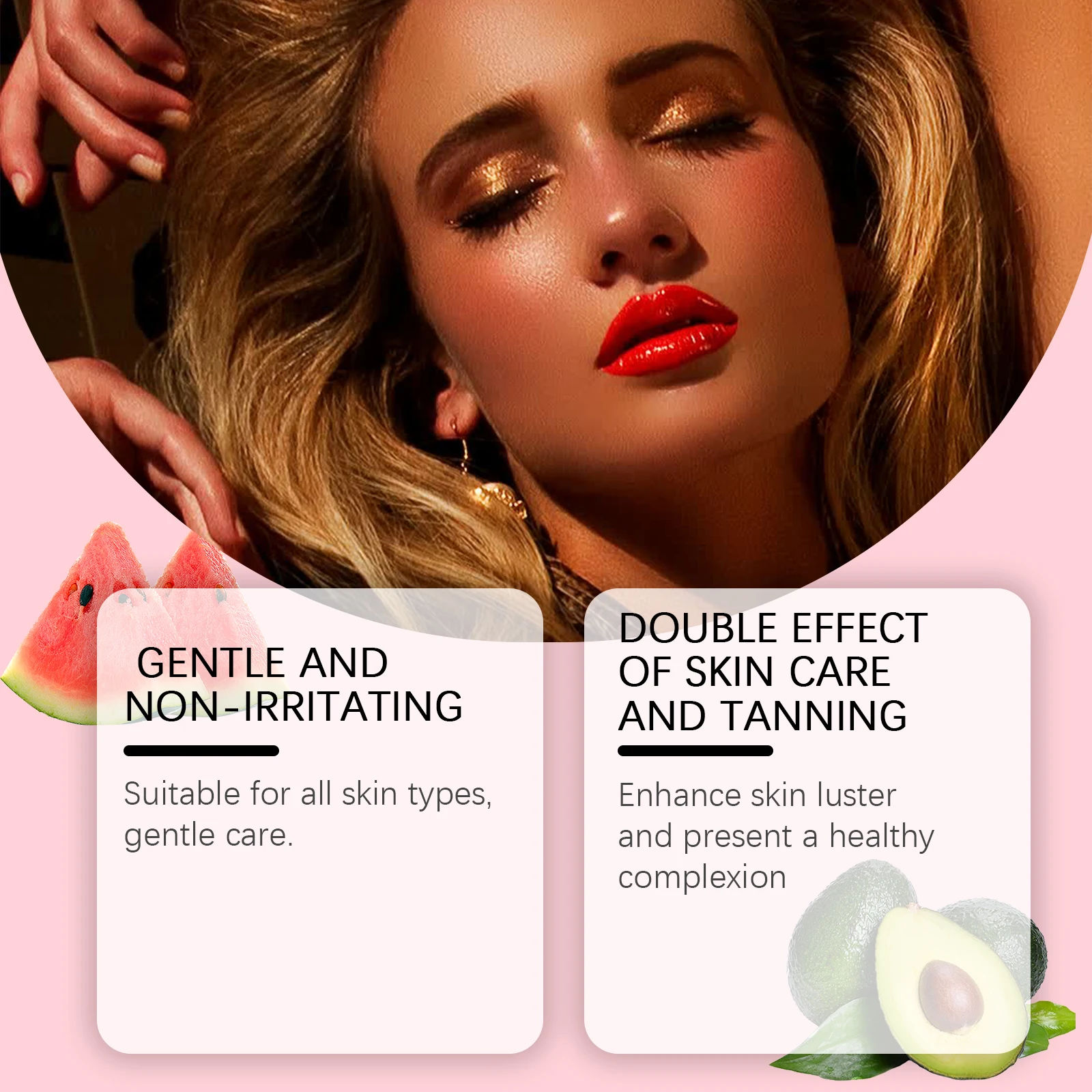 

Sunless Self Tanning Drops for Face Body Instant Tanning Cream Accelerate Dark Skin Moisturizer Enhance Melanin Sun Tanning Oil