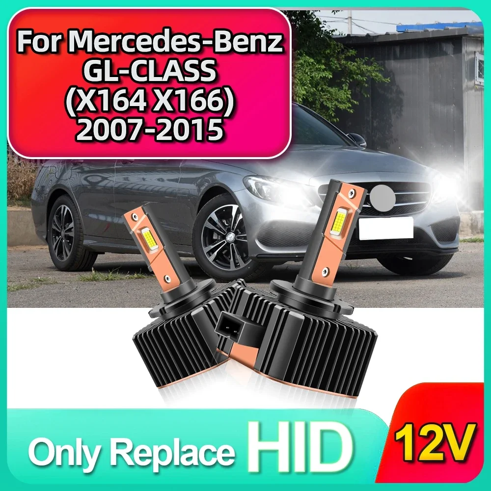 D1S Led Headlights Canbus Bulbs CSP 35000LM For Mercedes-Benz GL-CLASS (X164 X166) 2007 2008 2009 2010 2011 2012 2013 2014 2015