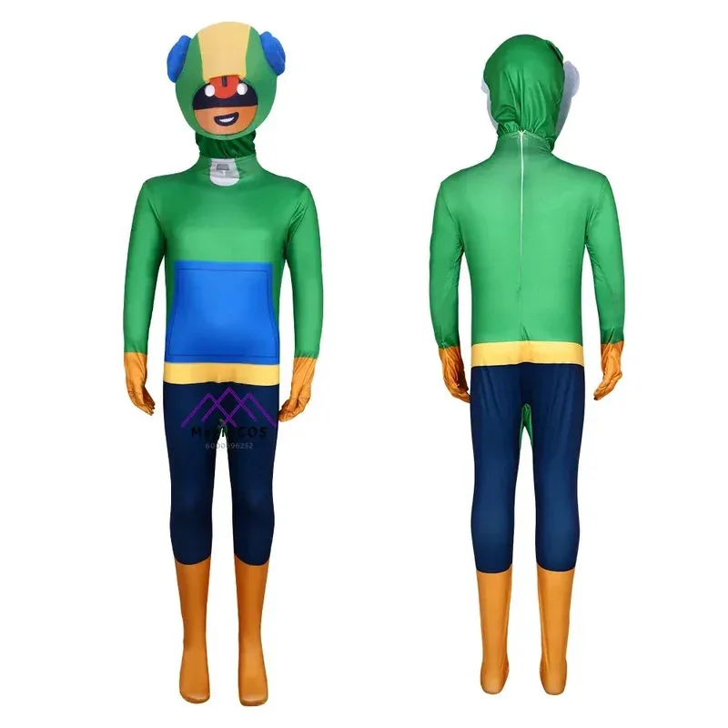 새로운 야생 격투 롤플레잉 게임, 어린이 성인 점프슈트, 할로윈 카니발 무대 공연, 파티 의상