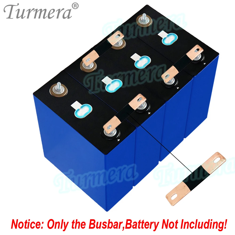 Turmera Copper BusBar Connector do akumulatora Lifepo4 3.2V 280Ah 310Ah 320Ah Zastosowanie w zasilaczu bezprzerwanym 12V 24V 36V 48V 60V