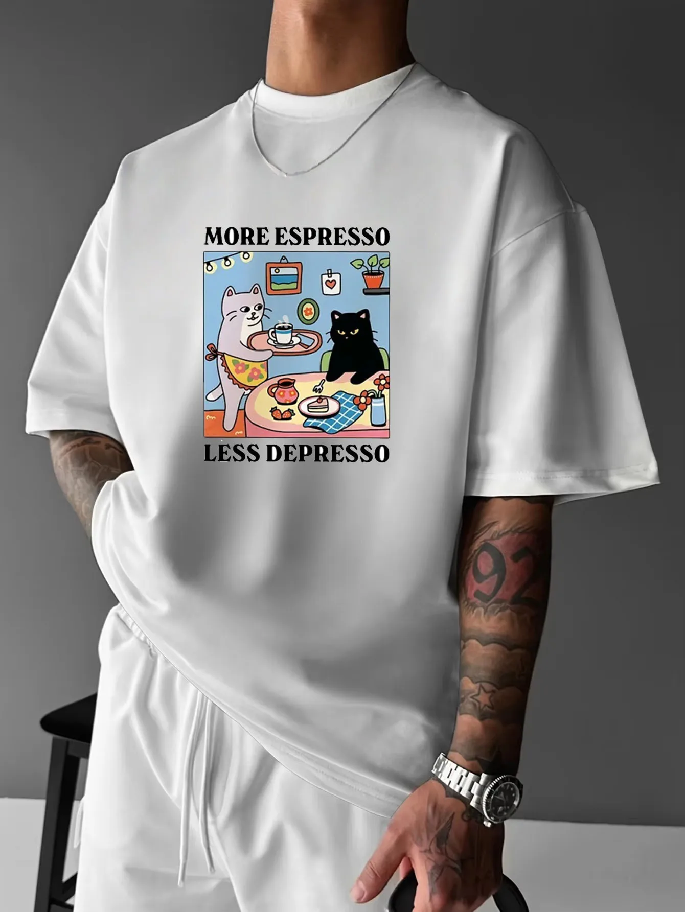 Camiseta De Gato Ne… - image