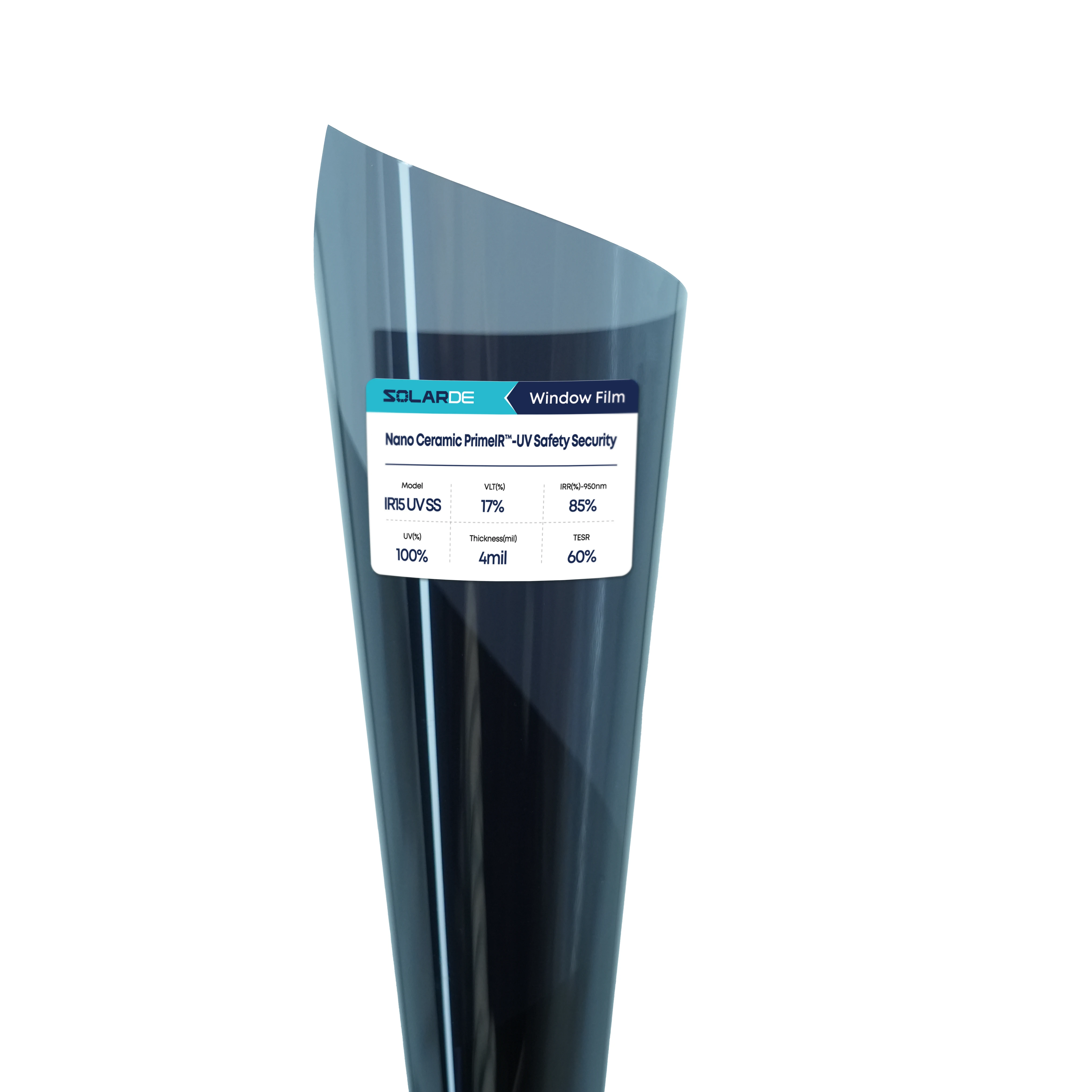 

4Mil UV400 Nano Ceramic Technology Window Film Explosion Proof 100% Uv Proof Solar Tint Film for Car Window