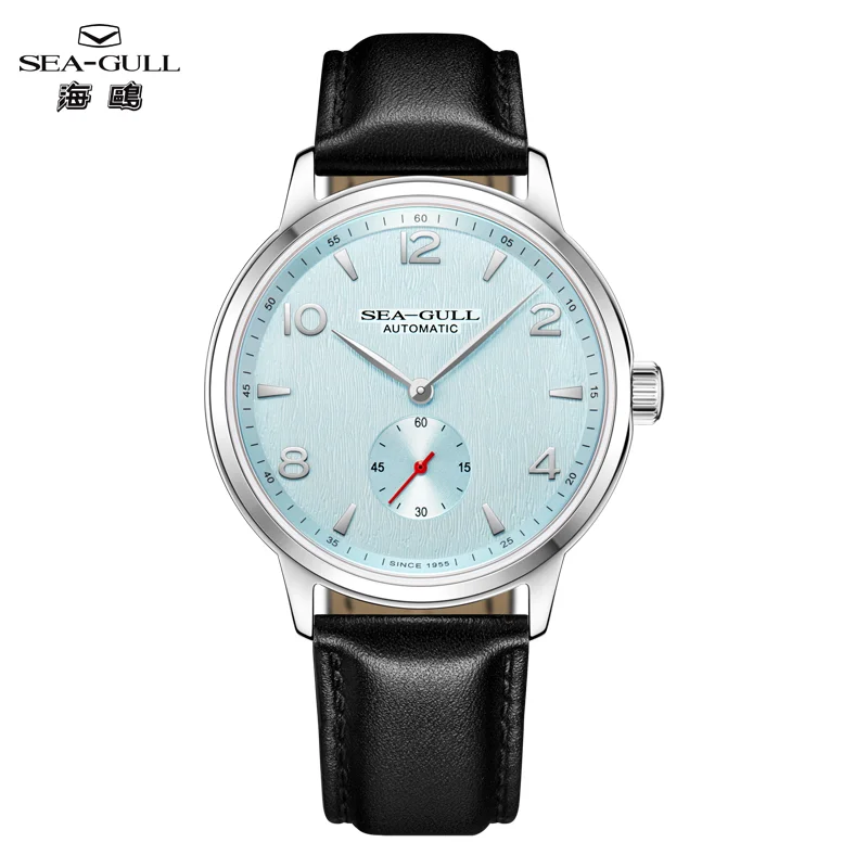 

Seagull Automatic Winding Men's Watch 5Bar Waterproof Sapphire ST17 Calendar BUSINESS FASHION Mechanical Wristwatches reloj 6184