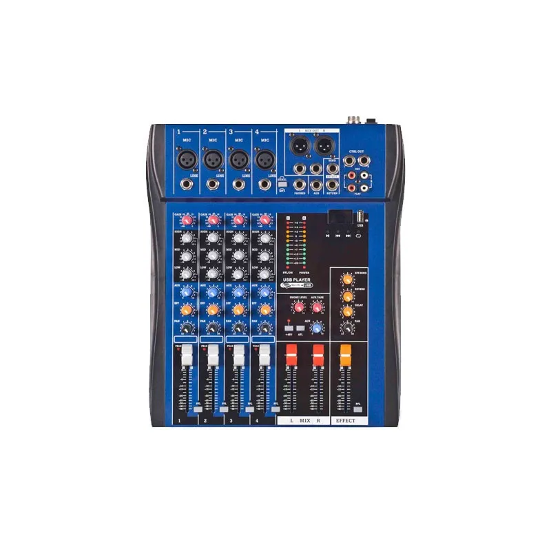 CT-40S 2013 Professional 4 channel audio mixer