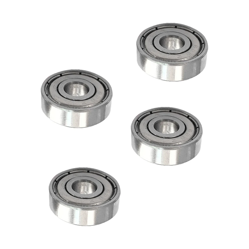 10 Buah Bantalan Roller Skate Inline 6X19X6Mm 626zz Bantalan Tersegel Bantalan Roller Skate Baja Karbon Pengganti untuk Jendela Pintu