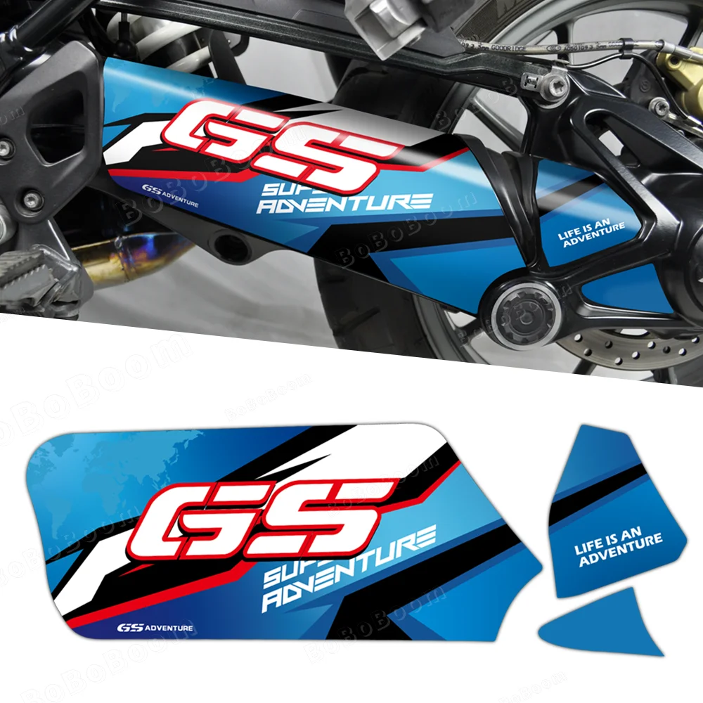 For R1200 GS/GSA13-18 R1250 GS/GSA19-22 3M Motorcycle Swingarm Protection Decal Rotating Shaft Propeller Sticker Accessories