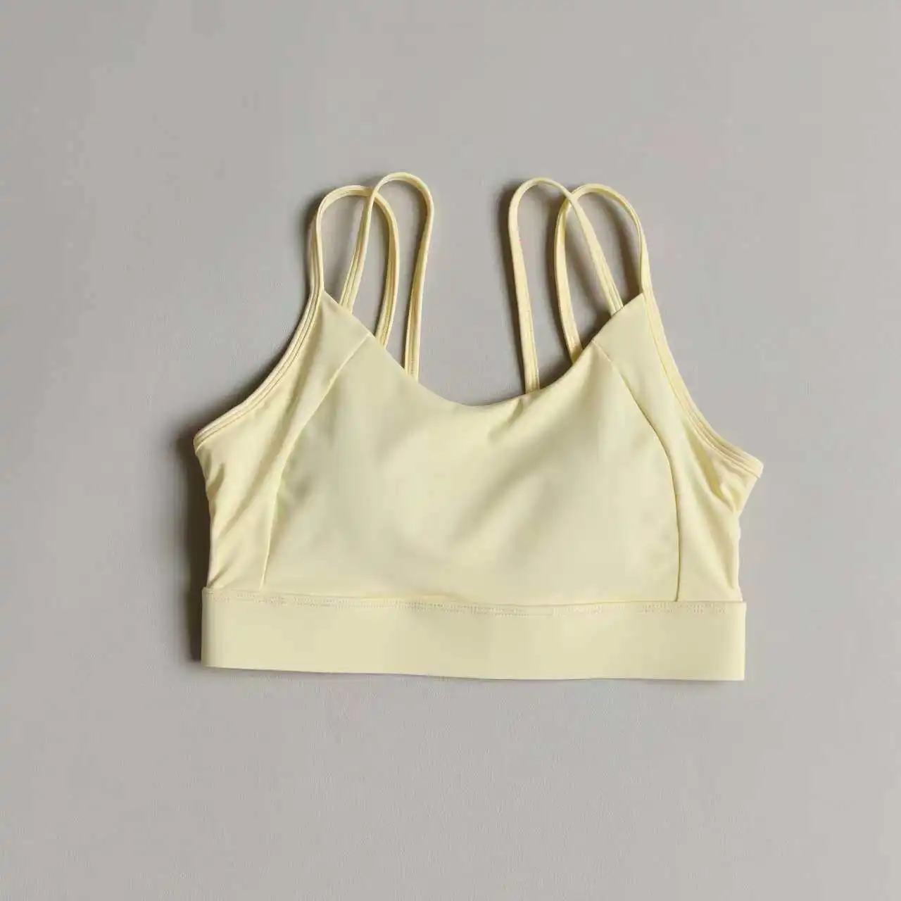 Yoga-Bekleidung mit festen Cups, schöner Rücken, Push-up, Brustverkleinerung, atmungsaktiv, schnelltrocknend, Sport-BH, Lauf-, Pilates- und Fitness-Oberteile – Detail 4