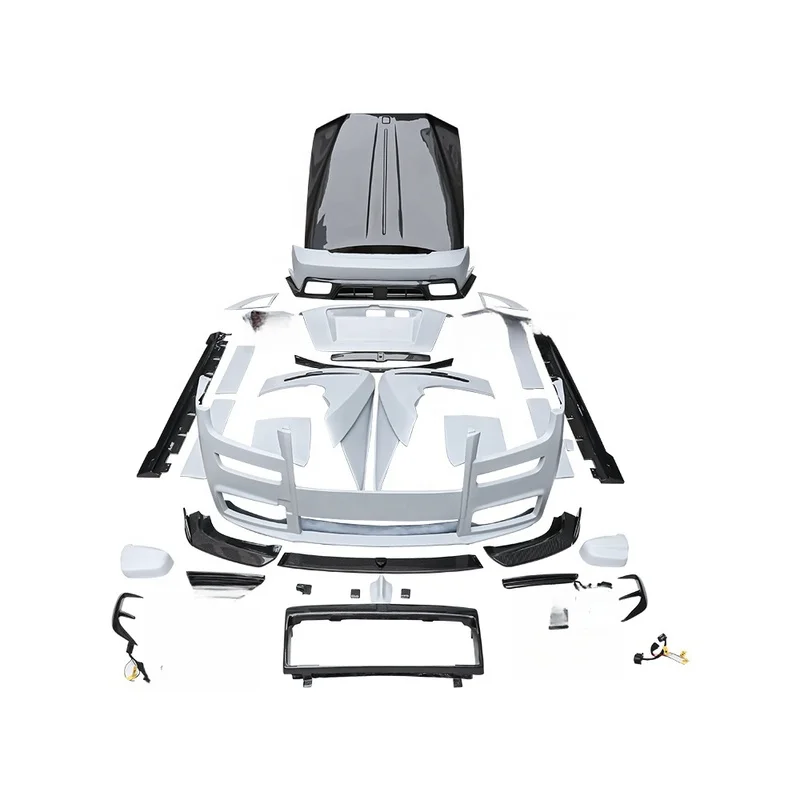 Front Bumper Grilles Frame Car Fender Rear Bumper Side Vents Body Kit for  Ghost Facelift 4Th Gen MSY Bodykit