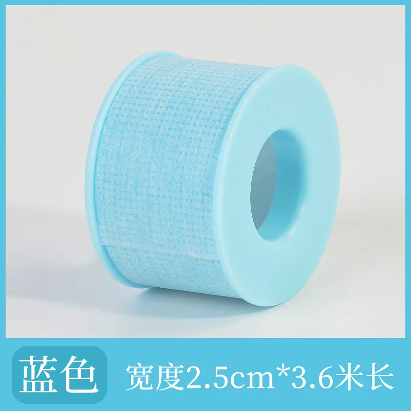 1Pc Non-woven Micropore Siliconen Gel Wimpertape Ademend Gevoelig Bestand Blauw Onder Oogkussen Wimperverlenging Gereedschap
