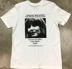 Laura Palmer T-shirt, Twin Peaks, gift for fan TE4844