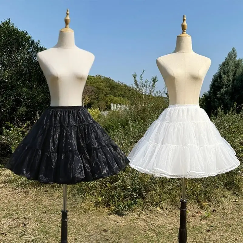 

Y88A Enhancing Your Cosplay Short Wardrobe With This Black Petticoat Photography Event Skirt