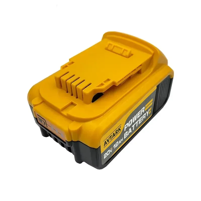 Original 12Ah large capacity For DeWalt DCB200 DCB184 DCB203 DCB205 Power Tool Batteries 20 Volt Replacement Li-ion Battery