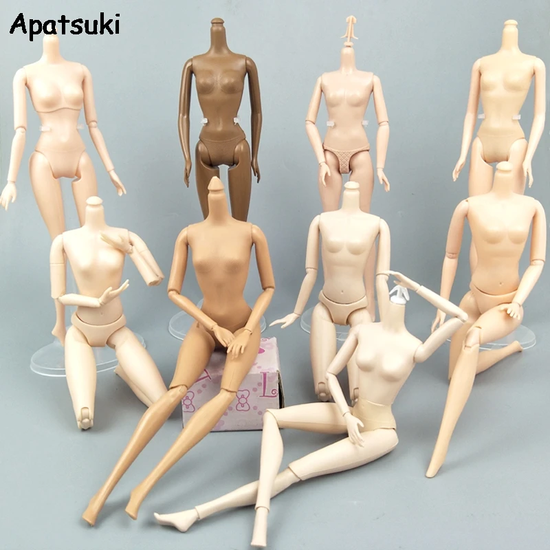 1/6 DIY Movable Nude Naked Jointed Doll Body For 1:6 11.5\