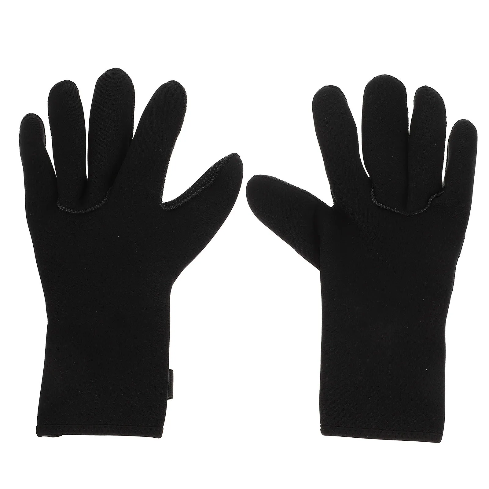 

1Pair Neoprene Diving Gloves Black Size L Anti-Slip Warm Insulation Anti-Scratch Snorkeling Gloves for Kayaking Fishing Swimming
