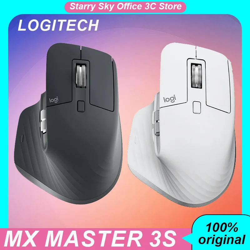 

Logitech Mx Master 3s Master Wireless Mouse Silent Office Led Prompt Light Ergonomic Long Endurance Customized Laptops Mouse