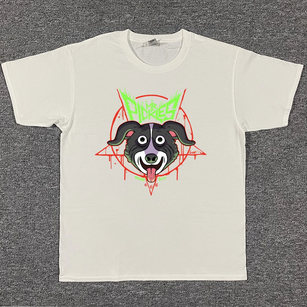 Mr. Pickles  Fashion Anime T-Shirt Short Sleeve O-Neck