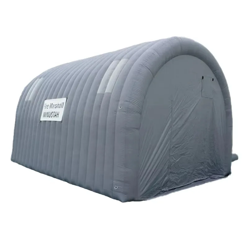 Customized Portable Car Workshop Outdoor Soda Sand Blasting Inflatable Tent
