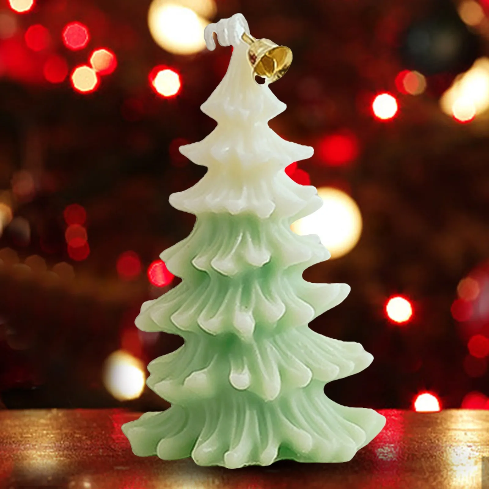 2024 Christmas Tree Scented Candles Christmas Decorations For Home Luxury Decoration Candle Christmas Tree Guest Gift Candles