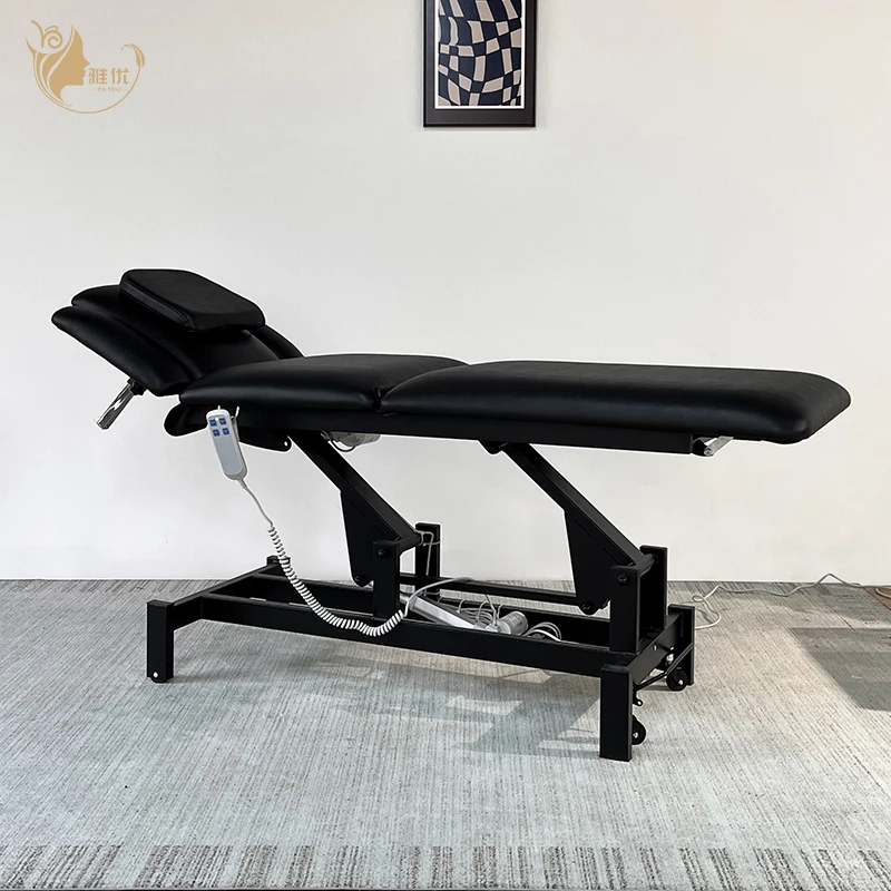Professional Electric Chiropractic Table Multi-section 2 Motors Physical Therapy Bed for Clinic Rehabilitation and Chiropractors