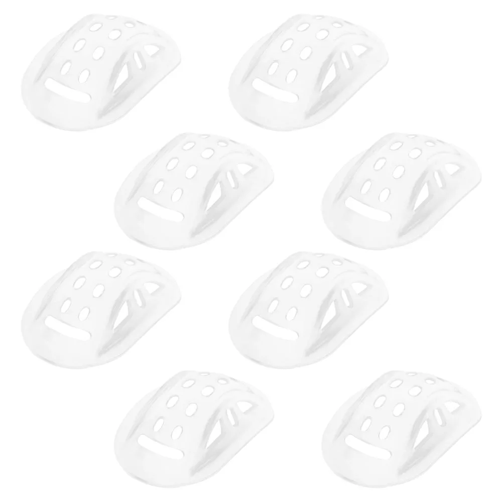 

8pcs Universal Protector Pads For Motorcycle Electric Bike Bicycle Roller Skating Skiing Protective Face Mask Chin Cups Hardhat