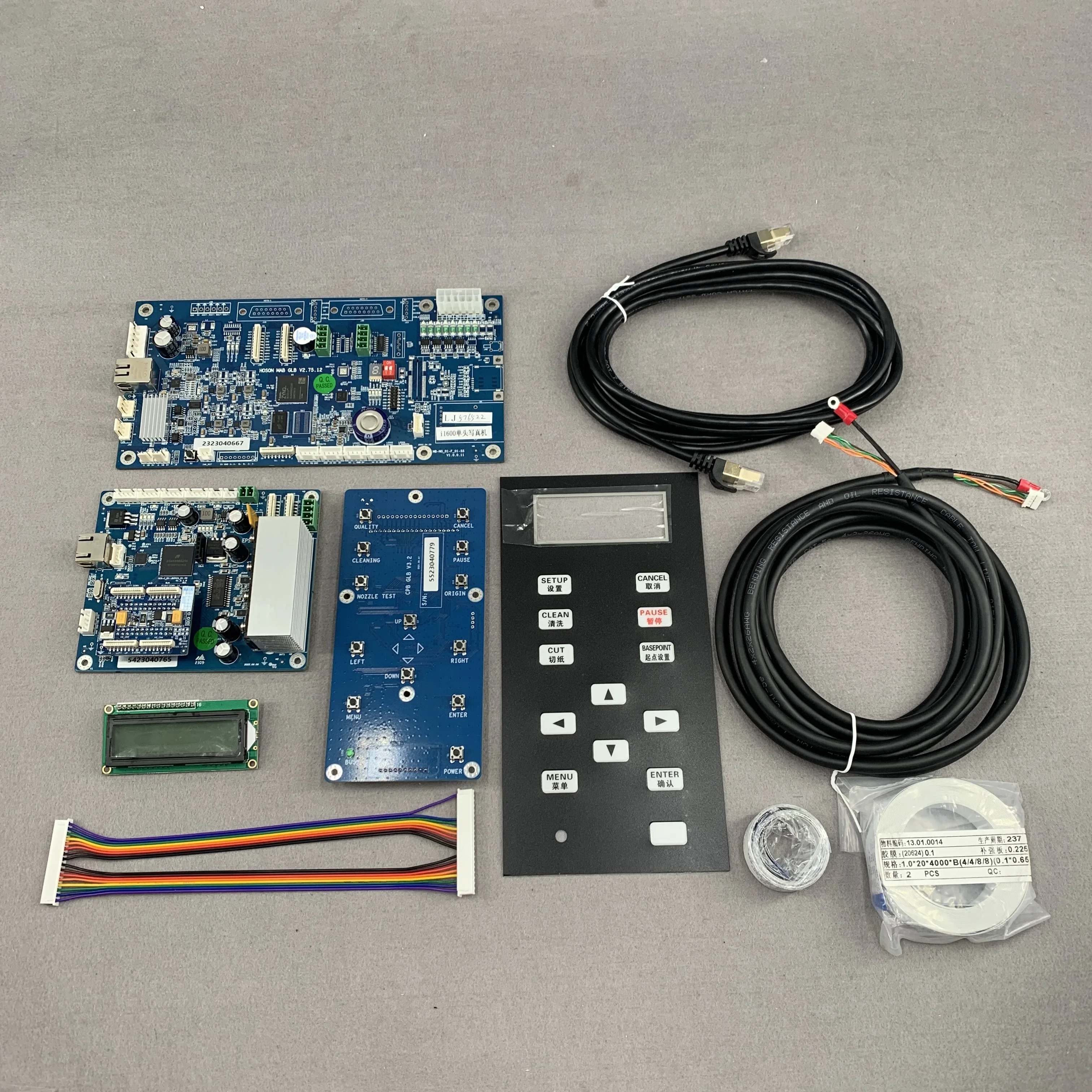 Hoson i1600 シングルヘッドボード変換キット i1600 プリントヘッドメインボードアップグレードセット（エコソルベントおよびDTFプリンター用）