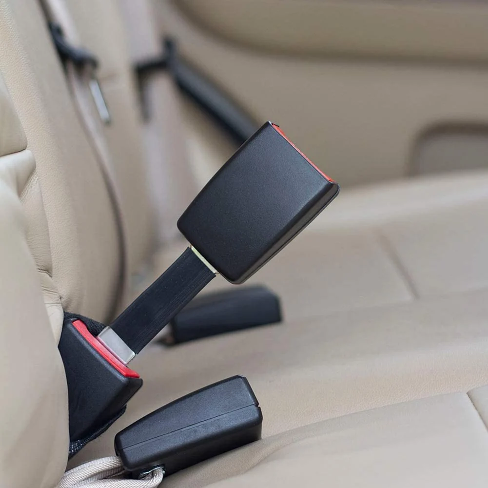 Seat Belt Extender Rigid 10 Inch Length Seat Belt Extender Metal Tongue Buckle Up And Protect Your Family Seat Belt Extenders