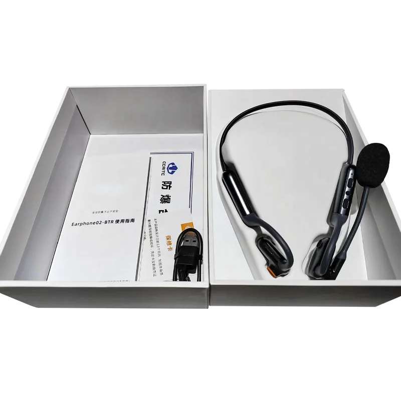

Earphone02-BTR Explosion Proof Safety Headphones Noise Reduction Level Call Effect Ex-proof Earphone