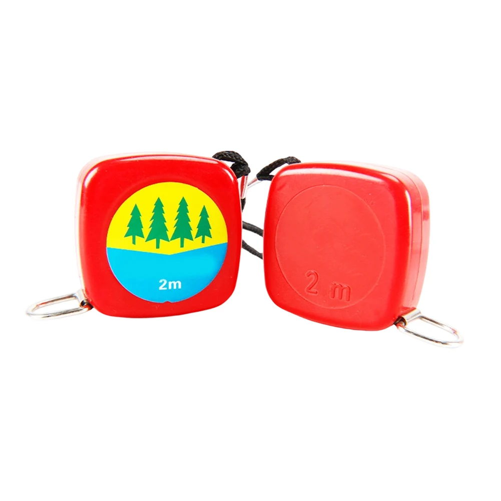 Compact Stainless Steel Tape Measure 2m for Measuring For tree Diameter Circumference in Forestry and Horticulture