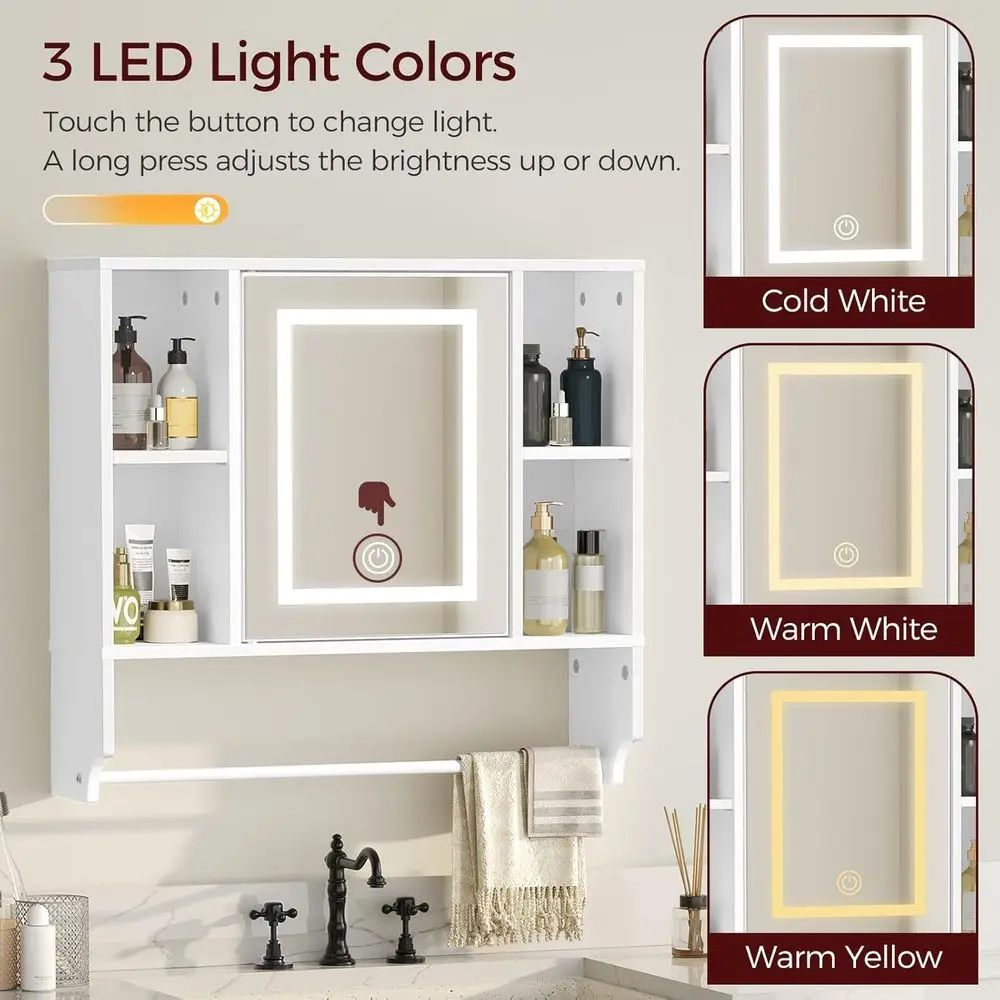 LED Mirror Wall Cabinet 4
