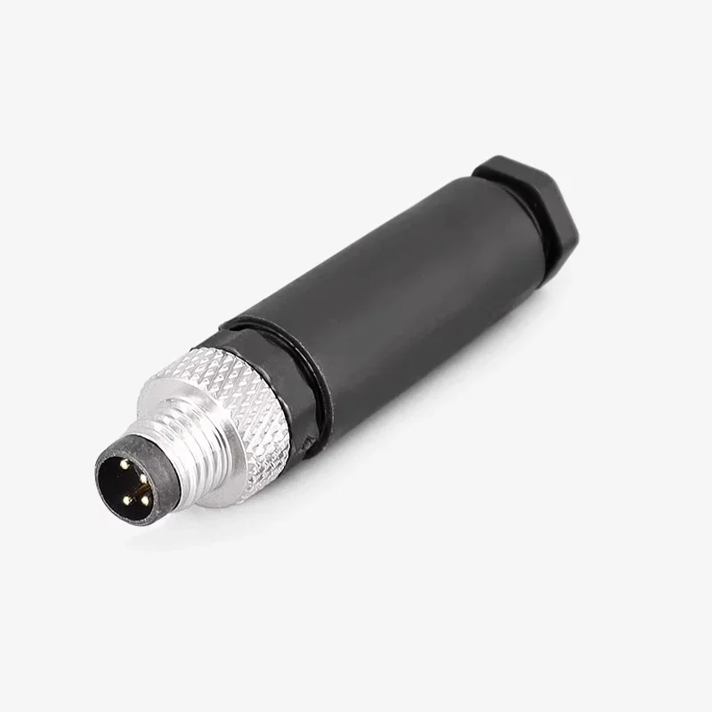 5/20PCS M8 3/4/5/6/8 Pin Sensor Connector Screw Male Female Threaded Plug Coupling Straight Aviation Eletrical Adapter