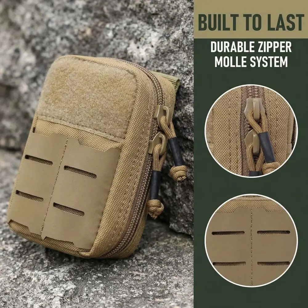 Riñonera impermeable gran capacidad pesca – Bolsillo cremallera - imagen 2