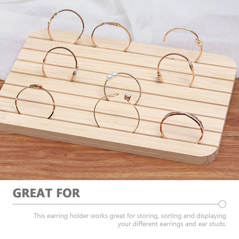 

Earring Display Stand Jewelry Stands Card Holder for Selling Storage Small Organizer