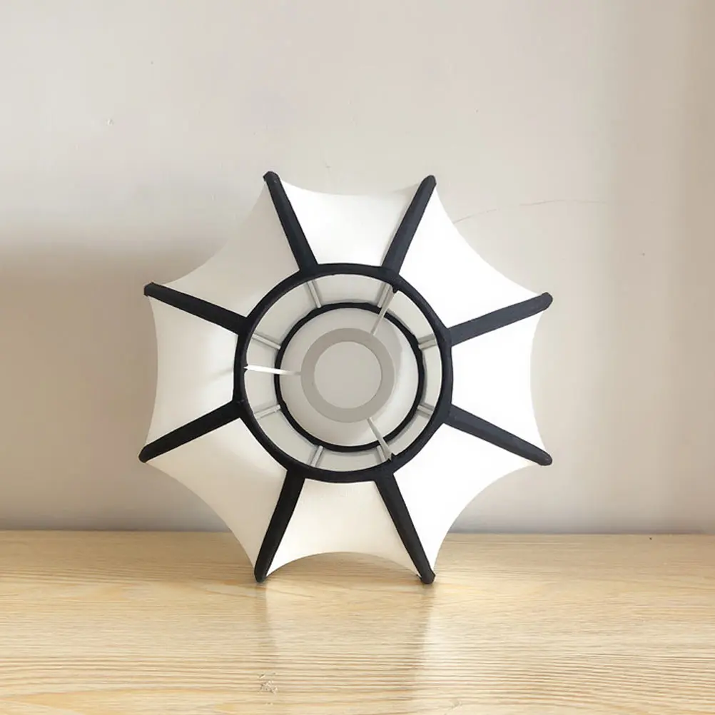 

Cloth Lampshade Simple Cover Vintage Home Light Shade Table Lamp Accessory Durable Retro Style Housewarming Gift