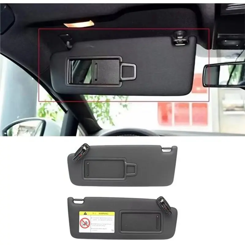 Car Sun Visor With Illuminated Vanity Mirror For Audi A4 A5 Q5 2016-2025- Parts Included 8W0857551 8W0857552