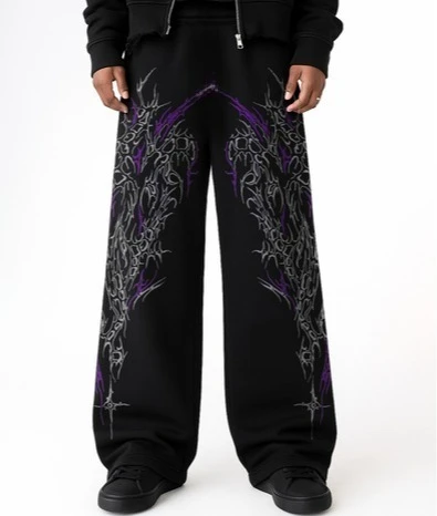 

Модные новые свободные прямые брюки в темную полоску в готическом стиле для активного отдыха, уличного стиля, хип-хопа, харадзюку, повседневные, большие размеры