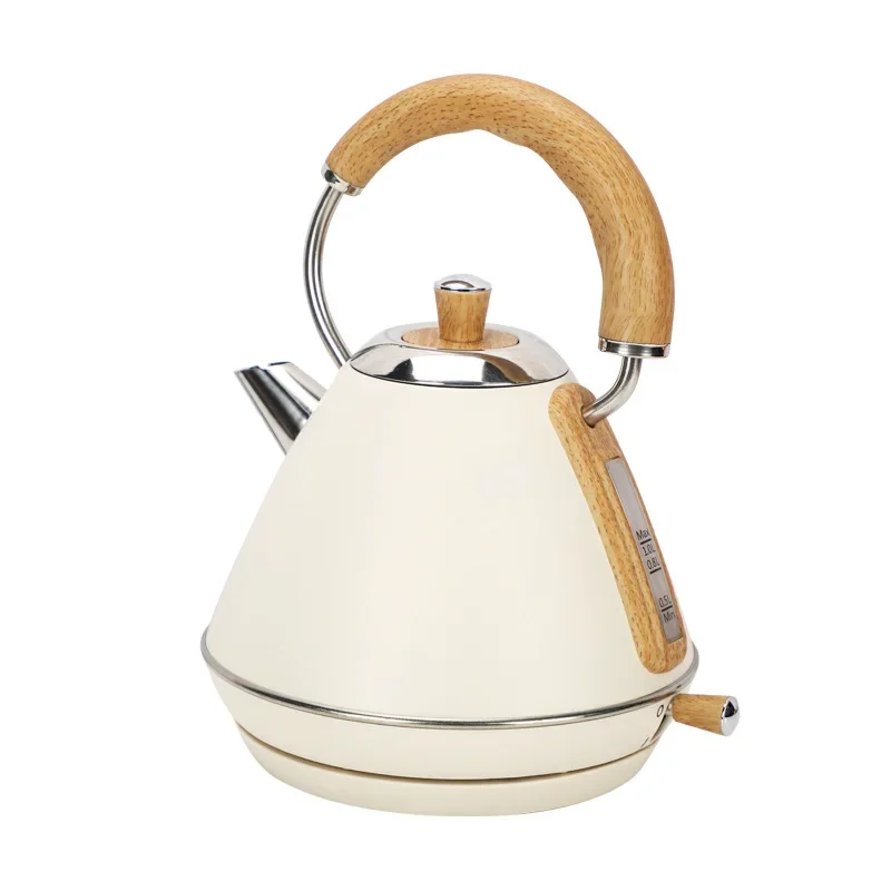 

Electric kettle Wood grain electric kettle 1L 304 stainless steel automatic power off high appearance level small appliances