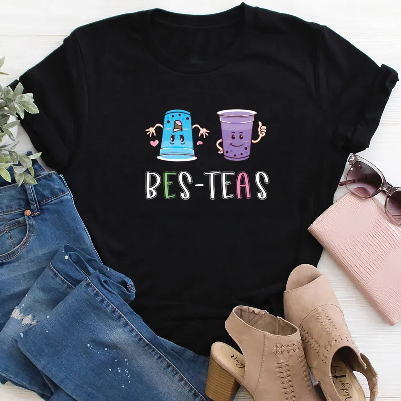 Cute Relax A Lot Axolotl Funny Pun t-shirt donna magliette grafiche stampate o-collo manica corta divertente Cartoon top Tee abbigliamento