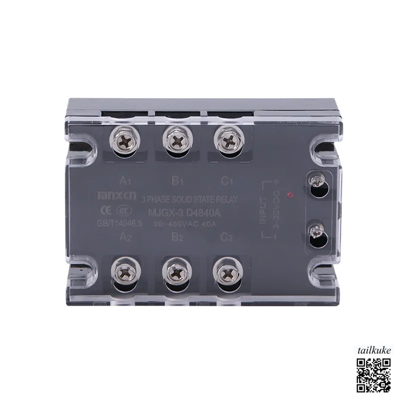 MJGX-3 D4840 DC-Control AC Three-Phase Solid State Relay