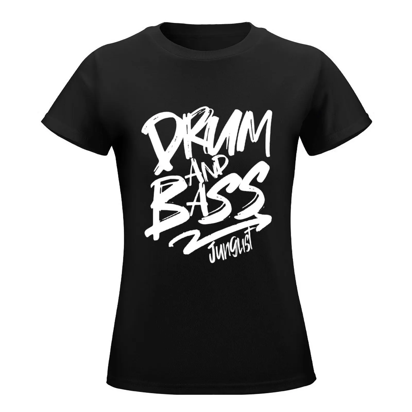 DRUM AND BASS - Junglist Signature (white) T-Shirt shirts graphic tees blacks Aesthetic clothing new edition womans clothing