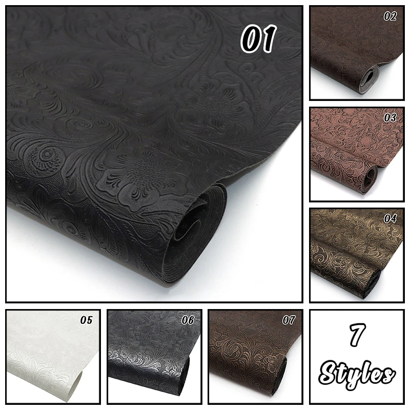 

30x137cm Geometric Pattern Faux Leather PVC Synthetic Leather Fabric Sheets DIY Earrings Bags Sofa Furniture Making Crafts New