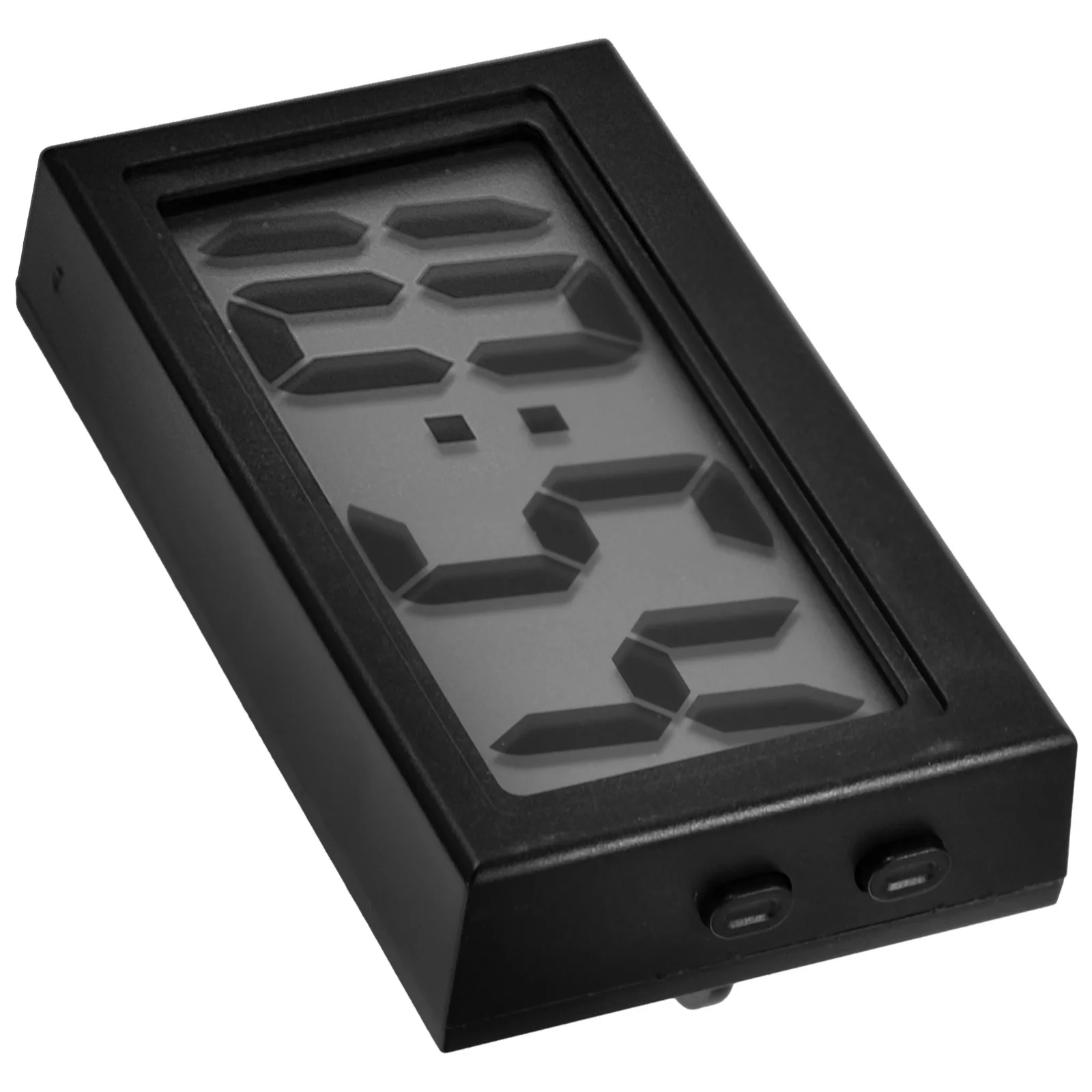 Mini Digital Clock for Car Dashboard - Compact Vehicle Timepiece with Clear Display for Auto Dash, Desk, Bedside Use