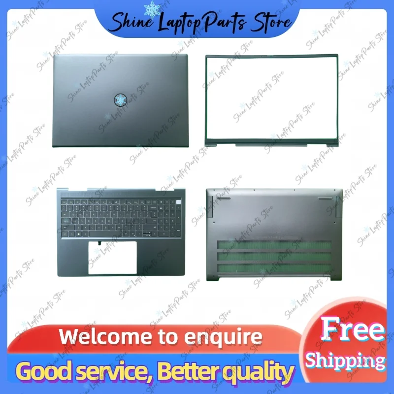 

New For Dell Inspiron 16Plus 7610 Replacemen Laptop Accessories Lcd Back Cover Palmrest Bottom Keyboard 3050/3560 Graphics Card