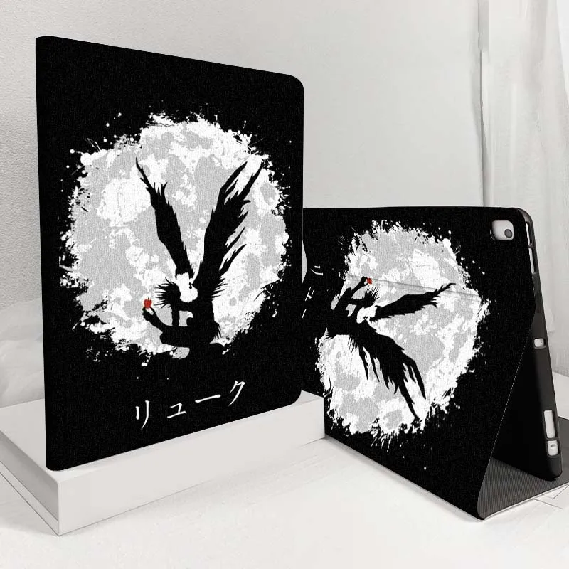 

Чехол с логотипом аниме Death Note для iPad Pro Air Mini 1 2 3 4 5 6 7 7 8 9 10 11th 10.2 9.7 10.5 10.9 11 12.9 13 дюймов