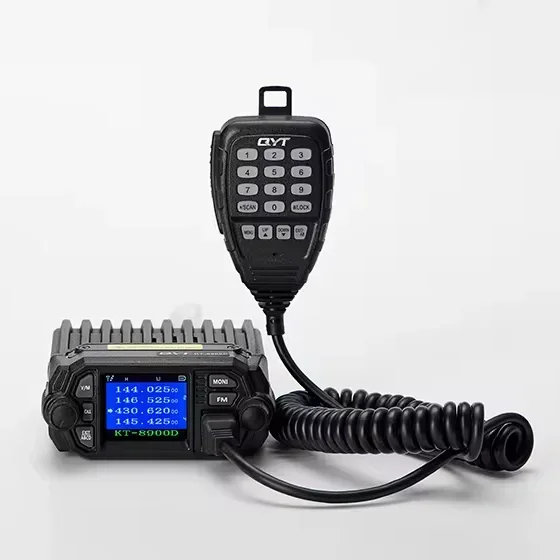 

KT-8900D 25W Mini Vhf Uhf Dual Band Color Screen Mobile Car Radio