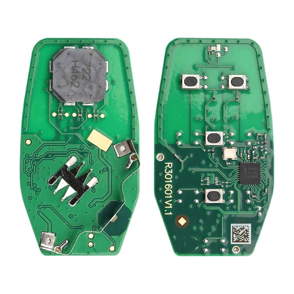 For JEEP Chrysler Wrangler 2018 2019  OHT1130261  68416784AA  433MHZ 4A chip Smart Key