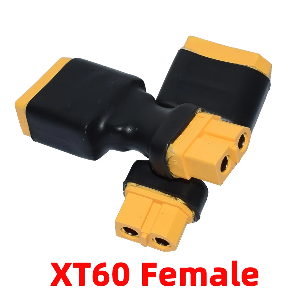 Amass XT90 TO XT60  XT-90 Male XT90  Female to XT60 XT-60 Connector Adapter XT60 to XT90 Connector Converter 2Pcs